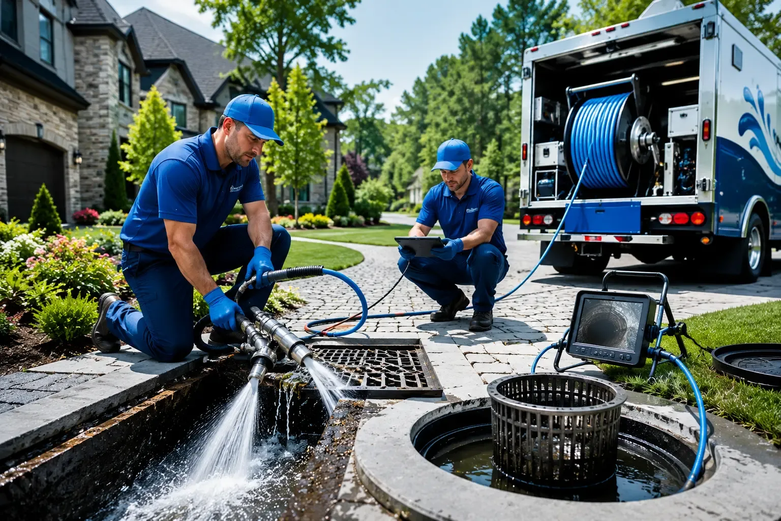 Local outdoor drain cleaning professionals in South Lebanon, OH